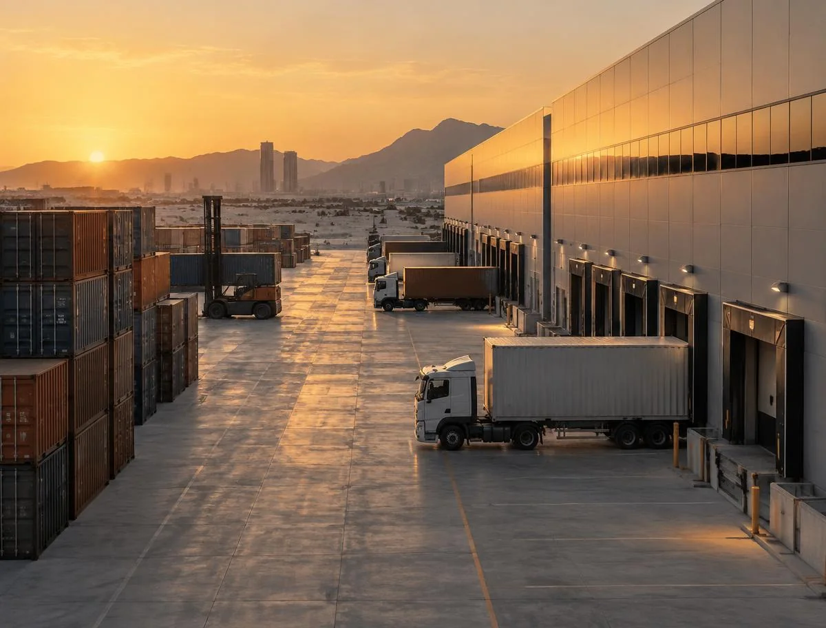Freight and warehouse operations in Saudi Arabia